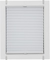 sunlines Plissee »One Size Style Crepe«, blickdicht, ohne Bohren, verspannt, Zubehörfarbe grau, zum Klemmen