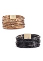 LASCANA Armband Set, . In Layer Optik mit Perlen