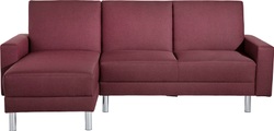 Max Winzer® Schlafsofa »Just Fresh«, Schlafsofa mit Recamiere, mit Rückenverstellung
