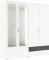 rauch BLUE Kleiderschrank »Noosa«, mit Spiegel und Schubkästen