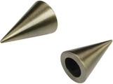 Gardinenstangen-Endstück »Cone«, Liedeco, passend für Gardinen (Set)