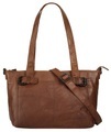 Spikes & Sparrow Shopper, (1 tlg.), echt Leder