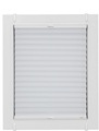 sunlines Plissee »One Size Style Crepe«, blickdicht, ohne Bohren, verspannt, Zubehörfarbe weiss, zum Klemmen