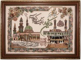 morgenland Wandteppich »Bild-Teppich Figurativ 101 x 81 cm«, rechteckig, 0,6 mm Höhe, besonders weich durch Microfaser
