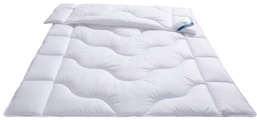 Beco Kunstfaserbettdecke »Sanalux Protect«, normal, Füllung Polyester, Bezug Baumwolle oder Polyester, (1 St.), Bettdecke in 135x200, 155x220, 200x200 cm, Sommer oder Winter