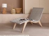 LeGer Home by Lena Gercke, LeGer Home by Lena Gercke Wellnessliege »Zoe«, Liegefläche 149 cm, Weboptik