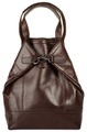 WouWou Cityrucksack, echt Leder