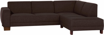 MAX WINZER, Max Winzer® Ecksofa »Boston«, in kubischer Form, Ottomane wahlweise rechts oder links