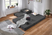ATLANTIC HOME COLLECTION, ATLANTIC home collection Sessel, Sessel als Faltmatratze mit Gästebettfunktion