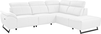 COTTA Ecksofa, inklusive Kopfteilverstellung, wahlweise mit elektrischen Relaxfunktionen