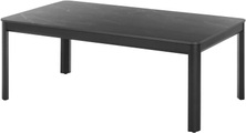 Stolkom, Stolkom Couchtisch »Lenni Wohnzimmertisch Keramik, Schwarz gemasert BxHxT 120x45x70 cm«, Keramikoberfläche schwarz gemasert, Metallgestell schwarz matt