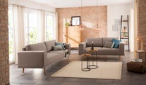 Home affaire 2-Sitzer »Lasse«, im scandinavischem Stil mit Holzfüssen