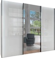 WIEMANN Schwebetürenschrank »Monaco«, hochwertige Glas- und Spiegelfront