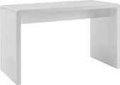 SalesFever Schreibtisch, Weiss hochglanz lackiert