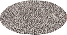 Wollteppich, »Ballo«, THEKO, rund, Höhe 22 mm, handgewebt