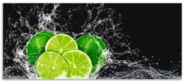 Artland Küchenrückwand »Limone mit Spritzwasser«