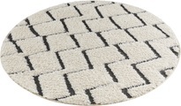 Teppich, »Dades«, MINT RUGS, rund, Höhe 22 mm, maschinell gewebt