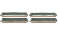 Bitz, Bitz Servierplatte »rechteckig Wood Forest«, (4 tlg.)