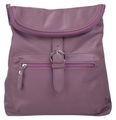 forty° Cityrucksack, echt Leder, Made in Italy