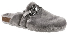 CITY WALK Pantoffel, mit eleganter Zierkette
