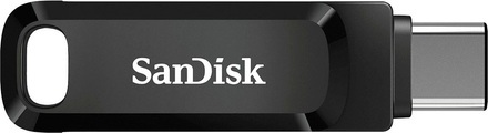 SanDisk, Ultra Dual USB Typ-C Laufwerk 64 GB, USB-Stick