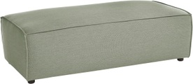 Home affaire Hocker »NEU: SHERWOOD XXL, Polsterhocker, Cord, Webstoff«, rechteckig, bequemer Sitzkomfort, 130/60/44 cm, Krokodilverbinder