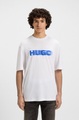 HUGO Blue T-Shirt »Nalax«, mit Logo-Druck