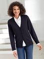 Casual Looks Strickjacke in »fully fashioned«-Verarbeitung