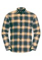 Jack Wolfskin Flanellhemd Herren Wanderweg Shirt Men S teal teal
