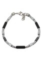 Firetti Armband »Walzen, matt und poliert, massiv«