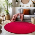 Ayyildiz Teppiche Teppich »SKY 5400«, rund, Besonders weich / Softfllor / waschbar