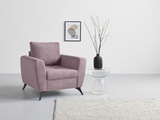 andas Sessel »Lörby Luxus«, Belastbarkeit bis 140kg pro Sitzplatz, auch mit Aqua clean-Bezug, feine Steppung im Sitzbereich, lose Kissen