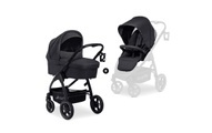 hauck Kinderwagen Saturn R Duoset Melange Black