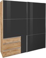 Fresh To Go Schwebetürenschrank »Level«, mit Glastüren