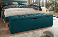 Places of Style Hockerbank »Checked«, mit Stauraum, Breite 120 cm und 160 cm, auch als Garderobenbank oder Bettbank geeignet