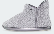 Flip Flop Hüttenschuhe »bonny*soft knit«, mit modischem Häkel-Muster