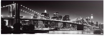 Reinders!, Reinders! Poster »New York Brooklyn Bridge«, (1 St.)