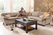 HOME AFFAIRE, Home affaire Ecksofa »Yesterday«, gleichschenklig, wahlweise mit Bettfunktion