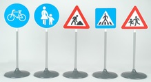 Klein, Klein Verkehrsschilder-Set B, 5 Schilder