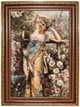 morgenland Wandteppich »Bild-Teppich Figurativ 85 x 60 cm«, rechteckig, 0,6 mm Höhe, besonders weich durch Microfaser