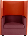 DOMO collection Sessel »Kea«, mit praktischem Sichtschutz, Breite 100 cm