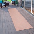 Paco Home Läufer »Sonset«, rechteckig, 5 mm Höhe, Teppich-Läufer, Flachgewebe, In- und Outddor geeignet, ideal in Diele & Flur