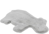 calo-deluxe Kinderteppich »Kids-350«, Motivform, 36 mm Höhe, Kunstfell, Motiv Nilpferd