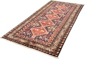 MorgenLand, morgenland Orientteppich »Perser - Nomadic - 240 x 117 cm - hellrot«, rechteckig, 10 mm Höhe, Wohnzimmer, Handgeknüpft, Einzelstück mit Zertifikat