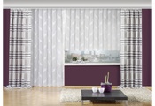 VHG, VHG Gardine »Beatrix«, (1 St.), Jacquard, Polyester, pflegeleicht