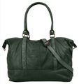Samantha Look Reisetasche, echt Leder, Made in Italy