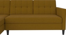 Dorel Home Ecksofa »Hartford«, mit Bettfunktion und Stauraum, Recamiere beidseitig montierbar