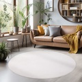 Ayyildiz Teppiche Teppich »SKY 5400«, rund, Besonders weich / Softfllor / waschbar