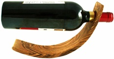Olivenholz-erleben, Olivenholz-erleben Weinflaschenhalter »Mond«