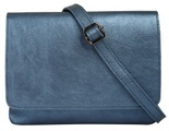 Cluty Umhängetasche, (1 tlg.), echt Leder, Made in Italy
